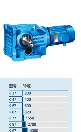 K Series Helical-Bevel Geared Motor