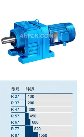 R Series Inline Helical Geared Motor