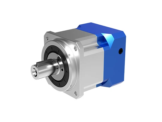Tongyu official TAB planetary gearbox illustration with solid output shaft and square mounting face